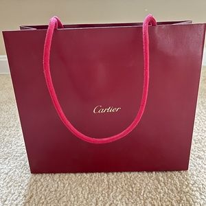 Cartier paper bag